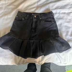 SNACKS! By mother denim skirt